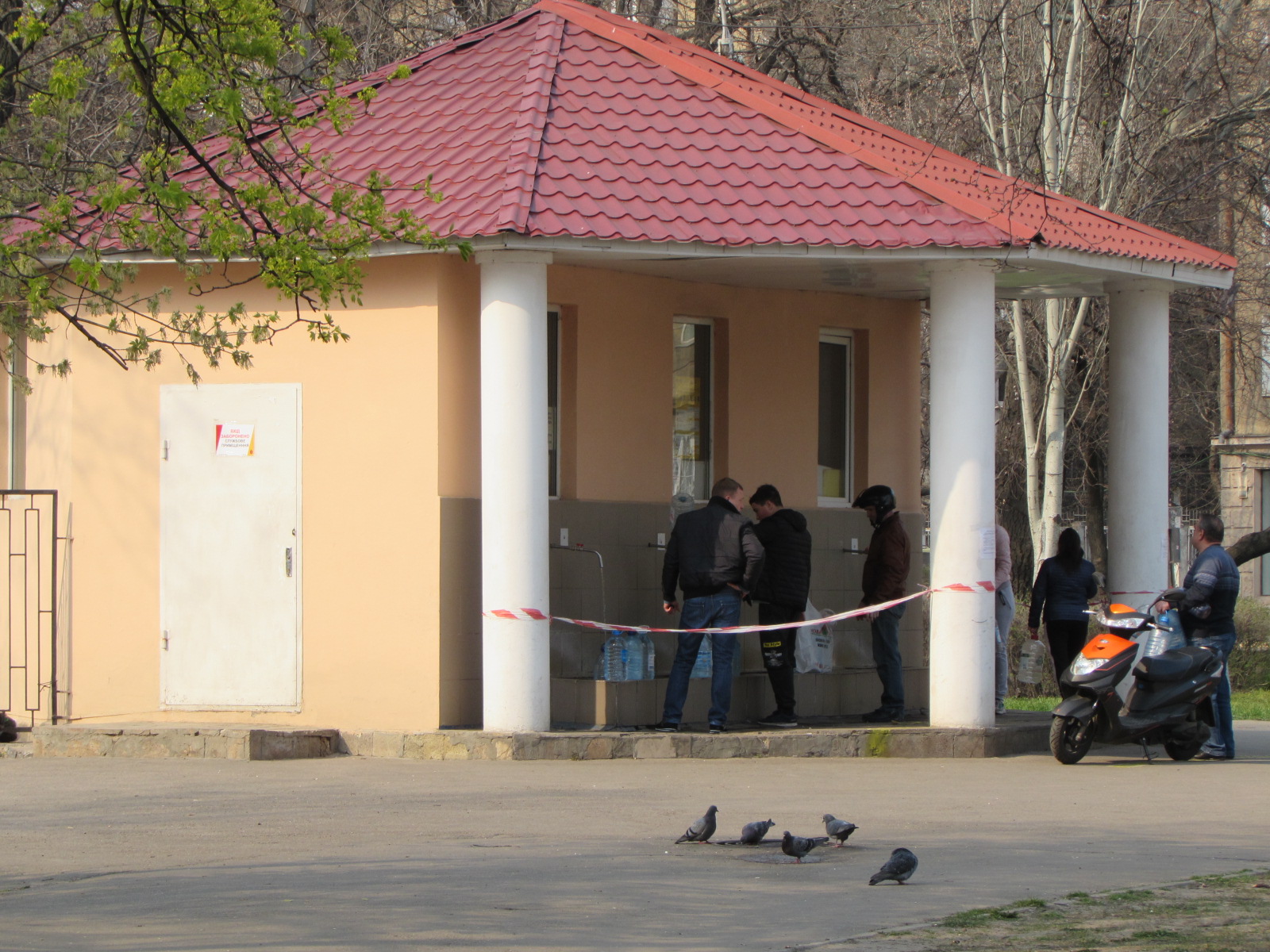 Бювет у Старобазарному сквері Одеси закриють на ремонт