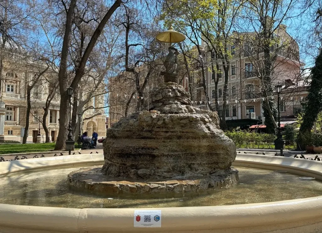 Цифрові гіди: одеські фонтани набувають QR-коди
