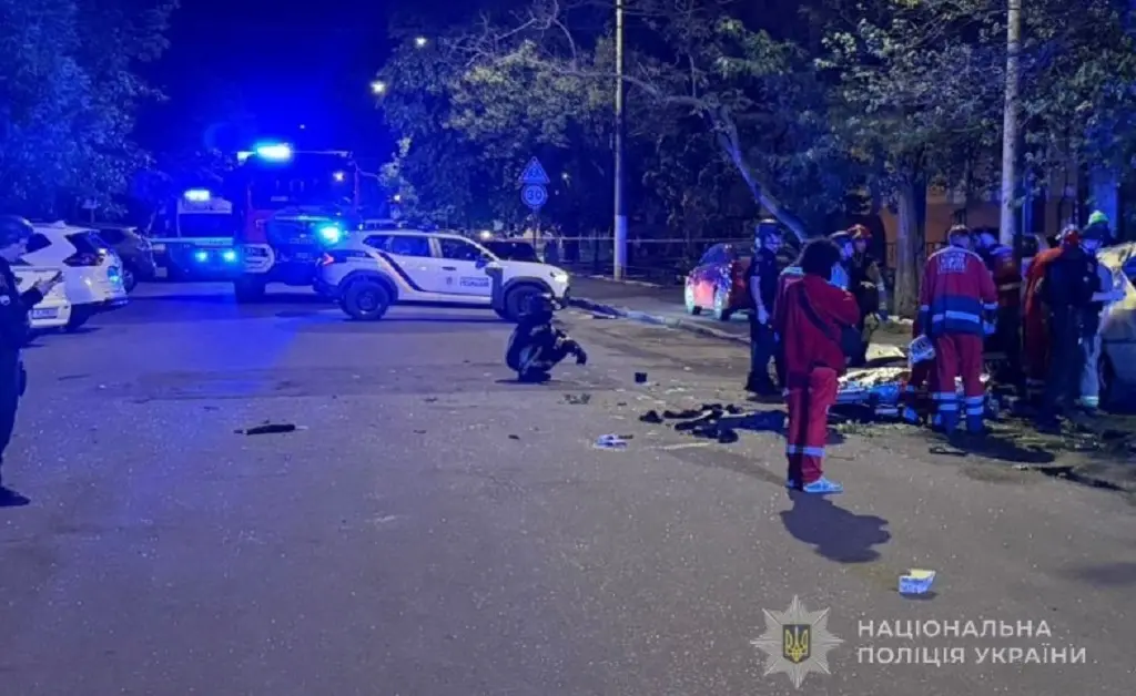 Вибух автомобіля в Приморському районі Одеси: двоє постраждалих